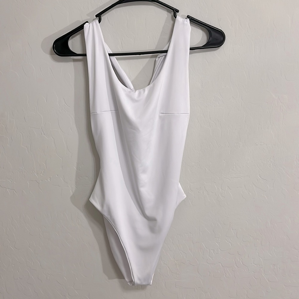 white bodysuit
